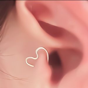 ❤️ heart cartilage earring tragus helix rook hoop